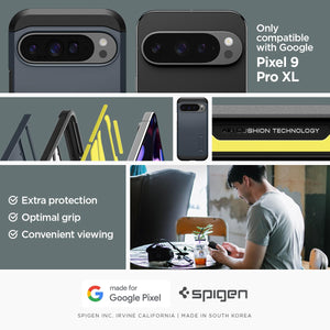 Spigen Tough Armor Google Pixel 9 Pro XL Kickstand Phone Case - Metal Slate - image 2