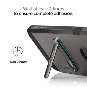 Spigen Universal Phone Grip + Kickstand - Black - image 3