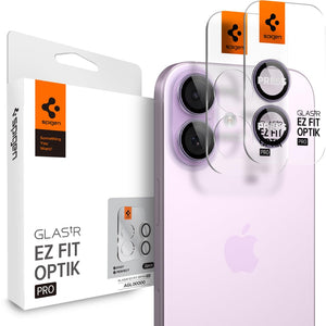 Spigen iPhone 17 Camera Lens Protector GLAS.tR EZ Fit Optik Pro (2 Pack) - Lavender - image 1