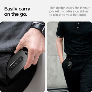 Spigen Air Fit Tesla Key Card Holder with AirTag Slot 2-Pack - Black - image 5