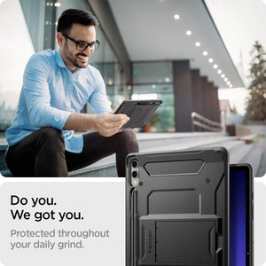 Spigen Galaxy Tab S10 Plus / S9 Plus Case - Tough Armor Pro - Black - image 3