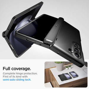 Spigen Galaxy Z Fold 5 Case - Slim Armor Pro - Black - image 3