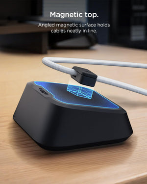 Spigen Magnetic Desktop Cable Holder - Black - image 6