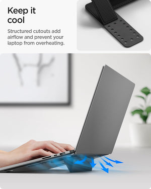 Spigen Slimfold LD201-S1 Laptop Stand for 11–16-Inch Laptops - Black - image 6