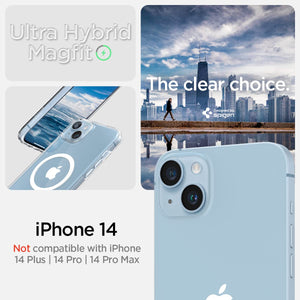 Spigen iPhone 14 Case Ultra Hybrid MagFit - iPhone 14 - White - image 2