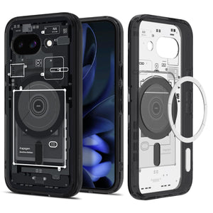 Spigen Ultra Hybrid MagFit Google Pixel 9a Phone Case - Zero One - image 1
