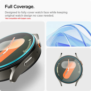Spigen Galaxy Watch 7 40mm Screen Protector - Glas.tR EZ Fit (2 Pack) - Clear - image 3
