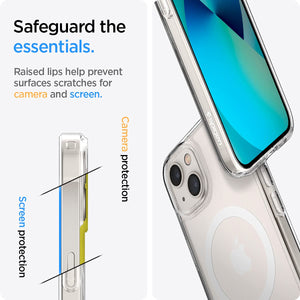 Spigen Ultra Hybrid MagFit iPhone 13 Case - White - image 6
