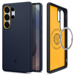 Spigen Galaxy S25 Ultra Nano Pop MagFit case in Blueberry Navy