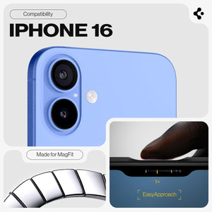 Spigen iPhone 16 Case Tough Armor MagFit - Navy Blue - image 2