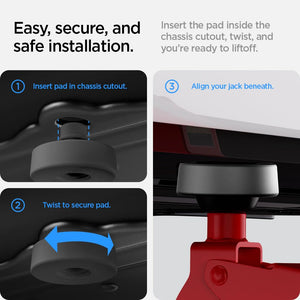 Spigen Tesla lifting jack pads 4 pack view 7