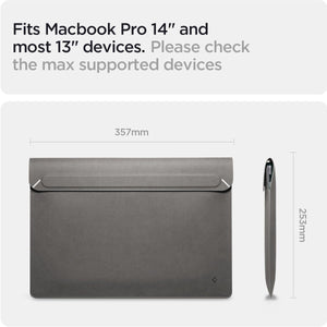 Spigen Valentinus 14-Inch Laptop Sleeve - City Gray - image 5