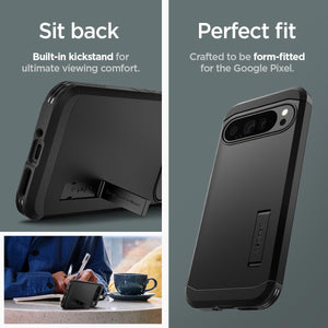Spigen Tough Armor Google Pixel 9 Pro XL Kickstand Phone Case - Black - image 7