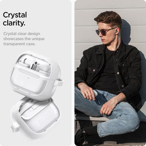 Spigen Galaxy Buds 3 Case - Ultra Hybrid - Jet White - image 4