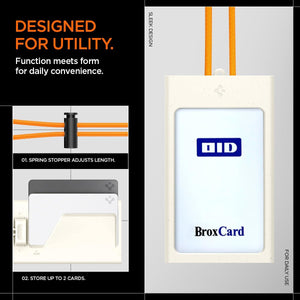 Spigen MagSlide 2-card ID badge holder - Dune Beige - image 6