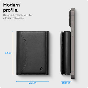 Spigen Valentinus S MagFit 7-Card Trifold Wallet - Black - image 7