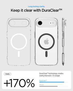 Spigen iPhone Air Case Ultra Hybrid MagFit - Clear Graphite - image 4