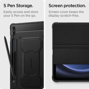 Spigen Galaxy Tab S9 FE Plus Case Rugged Armor Pro - image 7