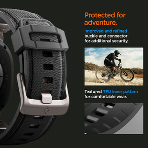 Spigen Galaxy Watch 9 Band - DuraPro Armor - Black DuraPro Armor - image 5