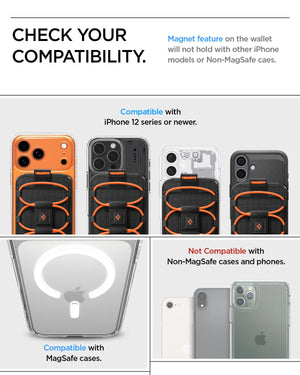 Spigen Tiefit MagFit 3-Card Wallet Stand - Black - image 2