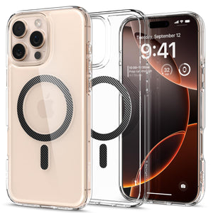 Spigen iPhone 16 Pro Max Case – Ultra Hybrid (MagFit) – Carbon Fiber – main image