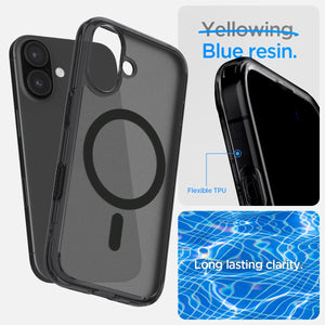 Spigen iPhone 16 Case Ultra Hybrid T MagFit - Frost Black - image 7