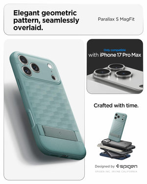 Spigen iPhone 17 Pro Max Case Parallax S MagFit - Sage Green - image 2
