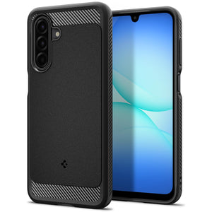 Spigen Galaxy A17 Series Case - Rugged Armor - Matte Black - image 1