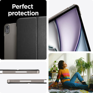 Spigen iPad Air 13-inch Liquid Air Folio case - Black - image 7