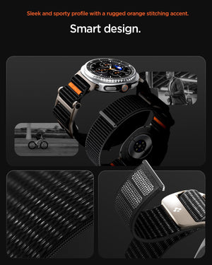 Spigen Galaxy Watch 9 Band - DuraPro Flex - Black DuraPro Flex - image 5