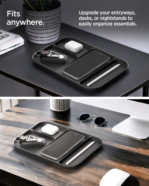 Spigen Sectional Valet Tray with Phone Stand - Black - image 6