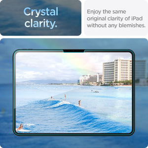 Spigen iPad Pro 11" (M5/M4) Screen Protector – Glas.tR EZ Fit Series (2 Pack)