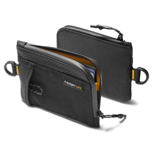 Spigen Life RFID-Blocking Zip Card Wallet - Black - image 1