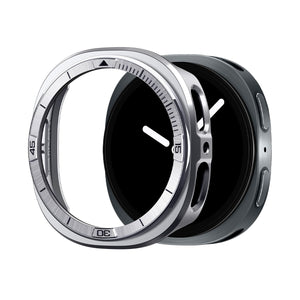 Spigen Galaxy Watch 9 44mm Case - Bezel Tune Pro - Silver Pilot - image 1