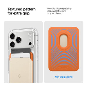 Spigen Caseology Nano Pop MagFit 2-Card Wallet - Orange Beige - image 7