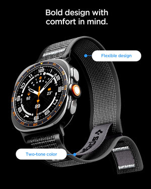 Spigen Galaxy Watch Ultra 2 & Ultra 47mm Band - Athlex Air - Active Black Gray - image 4
