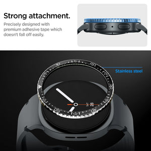 Spigen Galaxy Watch 9 44mm Bezel Ring - Bezel Tune - Black Diver - image 6