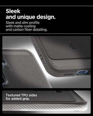 Spigen Galaxy S25 Plus Case - Rugged Armor MagFit - Marble Gray – image 5