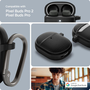 Spigen Classic Fit Google Pixel Buds Pro 2 / Pro Case - Black - image 2