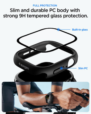 Spigen Thin Fit 360 Apple Watch Series 11/10 42mm Waterproof Case - Black - image 3