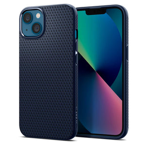 Spigen iPhone 13 Case Liquid Air - Navy Blue - image 1