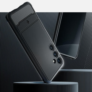 Spigen Galaxy S24 Case – Rugged Armor – Matte Black – detail image 2