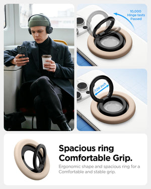 Spigen Nano Pop MagFit Phone Holder - Coconut Beige - image 3
