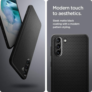 Spigen Galaxy S21 Plus Case - Liquid Air - Matte Black - image 5