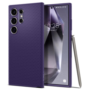 Galaxy S24 Ultra – Deep Purple – white-background main image