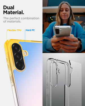 Spigen Galaxy A56 5G Case - Ultra Hybrid - Crystal Clear - image 5