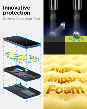 Spigen Galaxy A16 Series Case - Tough Armor - Black - image 4