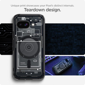 Spigen Ultra Hybrid MagFit Google Pixel 9a Phone Case - Zero One - image 3