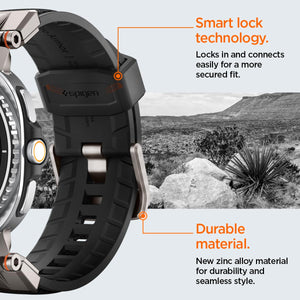 Spigen Galaxy Watch 9 Band - DuraPro Armor - Black DuraPro Armor - image 6