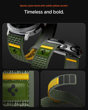 Spigen Galaxy Watch 9 Band - Athlex Air - Active Green Athlex Air - image 6